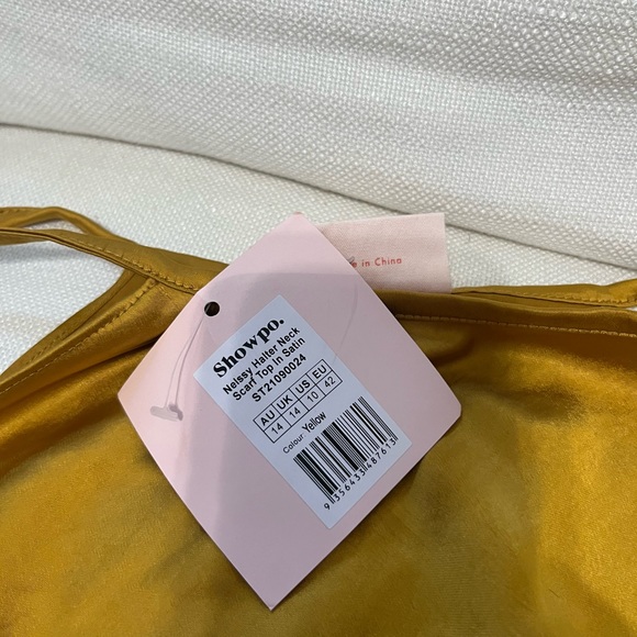 Show po Nelsey halter neck scarf top - Picture 2 of 2